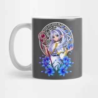 Frieren and Blue Flowers Mug